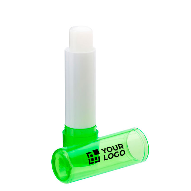 Lippenpflegestift LipStick Ansicht mit Druckbereich