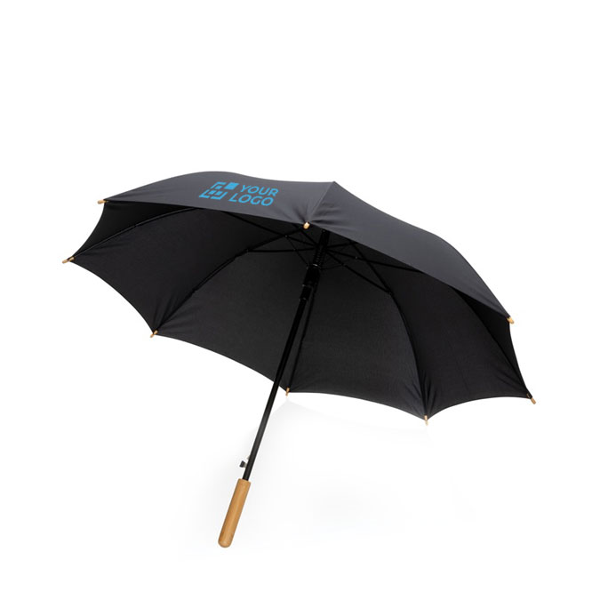 Recycelter Regenschirm Plus Ø103 Ansicht mit Druckbereich
