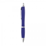 Ökologischer Kugelschreiber mit Weizenstrohhülle Farbe blau 3