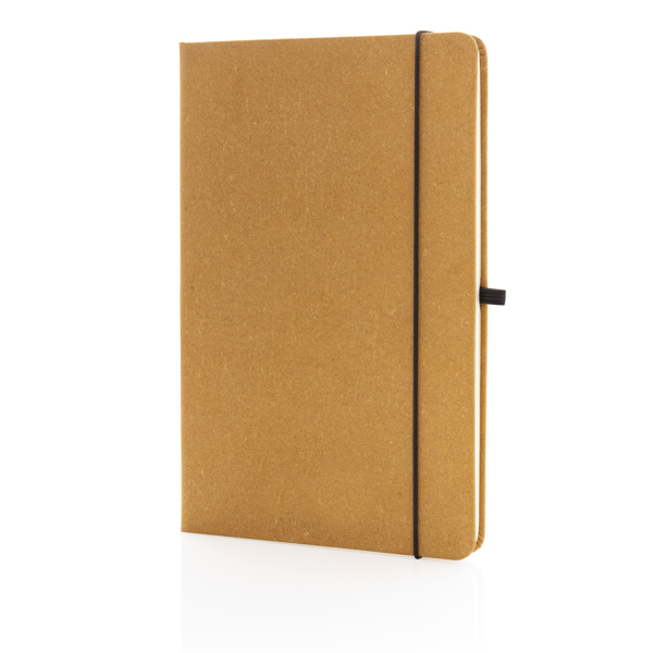 Recyceltes Notizbuch Leather | A5 | Linien