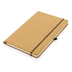 Recyceltes Notizbuch Leather | A5 | Linien farbe braun zweite Ansicht