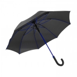 Widerstandsfähiger Schirm mit farbigen Rippen Farbe blau 2