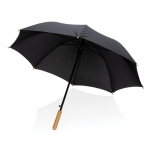 Recycelter Regenschirm Plus Ø103 farbe schwarz vierte Ansicht