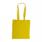Taschen aus farbiger Baumwolle mit langen Henkeln, 105 gr/M2 Farbe gelb 2