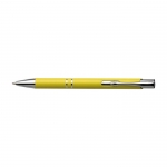 Kugelschreiber Aster Arrow | Blaue Tinte farbe gelb erste Ansicht