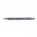 Kugelschreiber Aster Arrow | Blaue Tinte farbe grau erste Ansicht