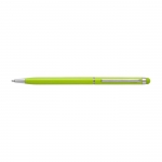 Kugelschreiber Vip Thin | Blaue Tinte farbe hellgrün erste Ansicht