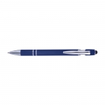 Kugelschreiber Alu Even | Blaue Tinte farbe dunkelblau erste Ansicht