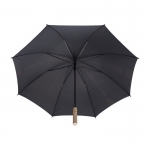 Regenschirm aus recyceltem Material Plus Ø103 farbe schwarz vierte Ansicht