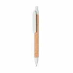 Kugelschreiber mit umweltfreundlichen Materialien Farbe hellgrün 3