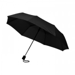 Faltbarer Regenschirm für Firmen Farbe schwarz 7