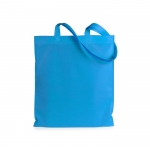 Günstige bedruckte Taschen für Werbung Farbe hellblau 9