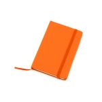 Taschennotizbuch als Werbegeschenk für Firmen Farbe orange 2