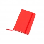 Taschennotizbuch als Werbegeschenk für Firmen Farbe rot 3