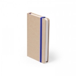 Taschennotizbücher aus Recyclingmaterial bedrucken Farbe blau 4