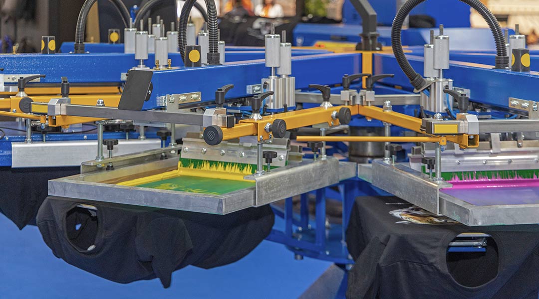Automatischer Siebdruck-Maschine