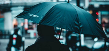 Regenschirm mit Logo