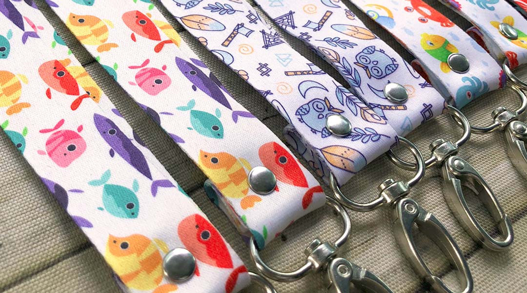 Lanyards mit Sublimationsdruck