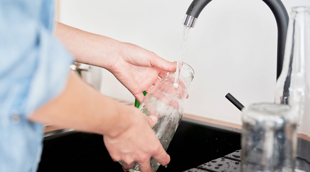 Wiederverwendbare Trinkflasche aus Tritan