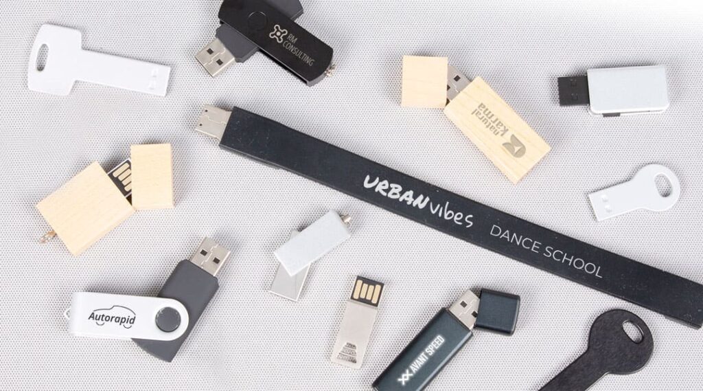 USB-Sticks mit Logo bedrucken
