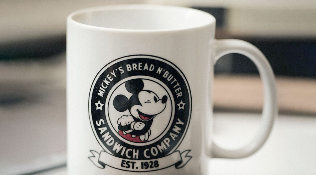 Mickey Mouse Tasse Promotionartikel