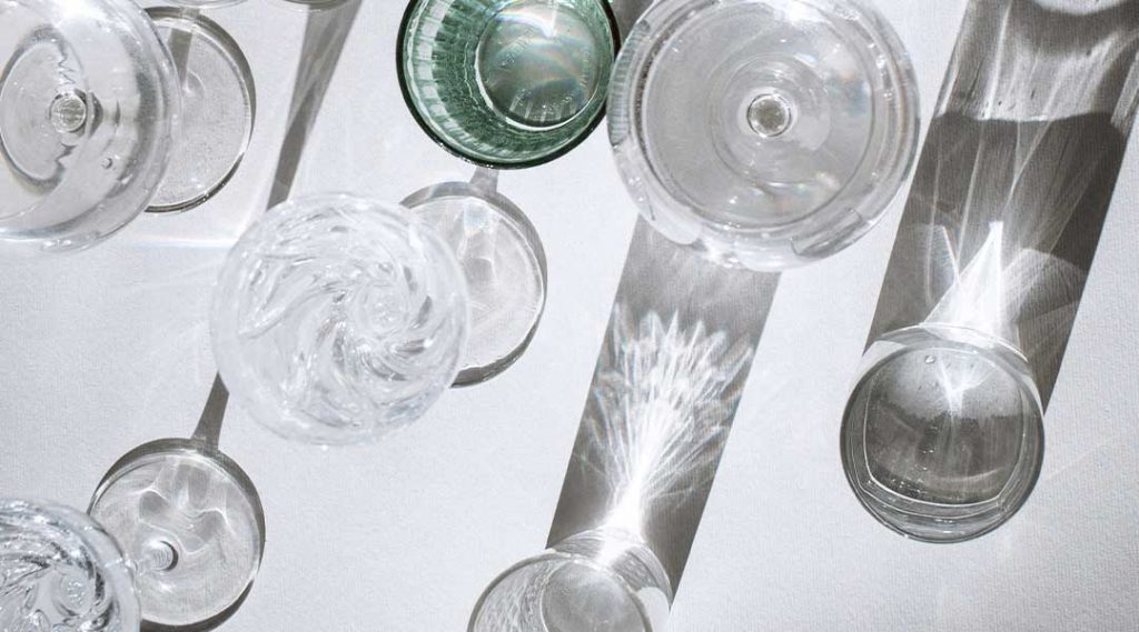 Kristall Brorosilikatglas