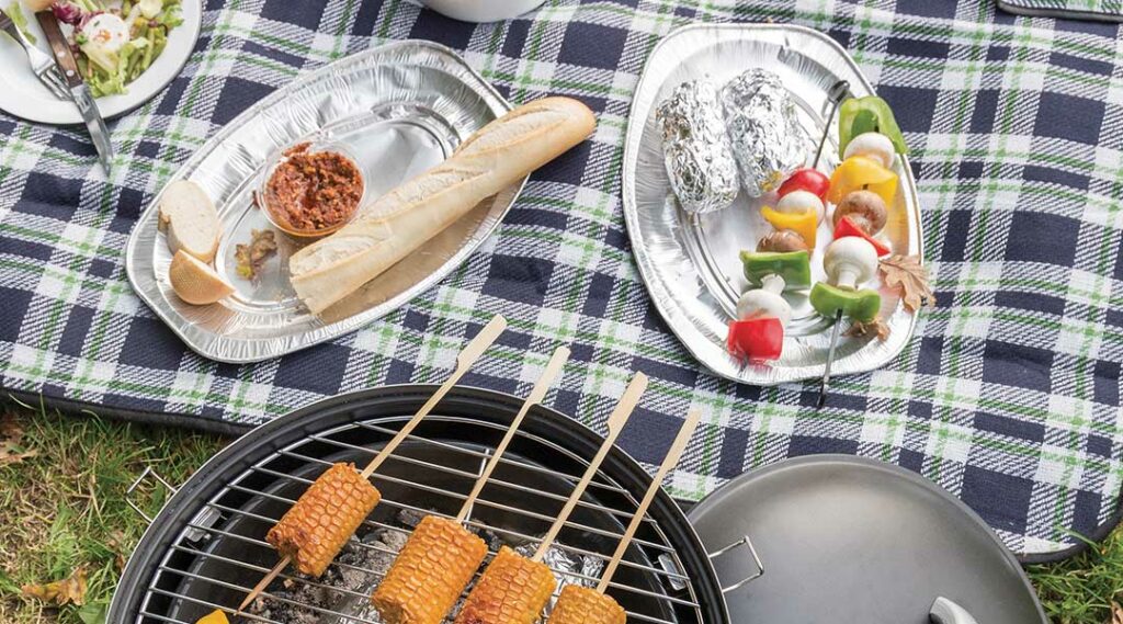 Essen bei Outdoor Events im Freien
