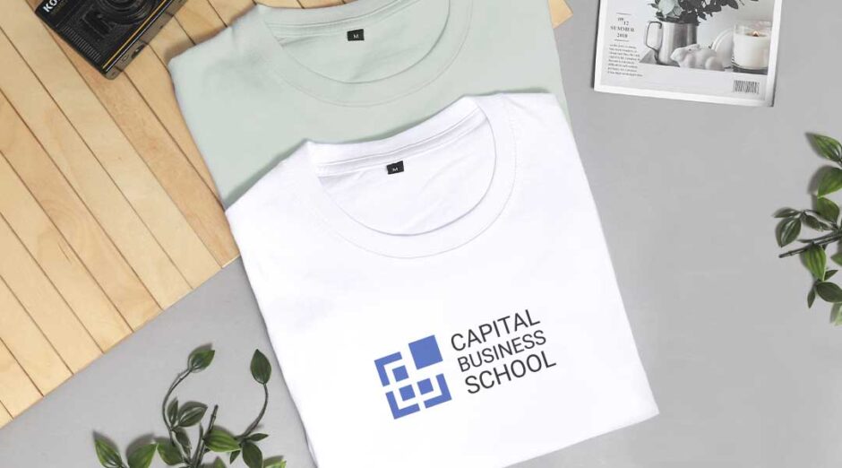 Baumwolle-Polyester-T-Shirt
