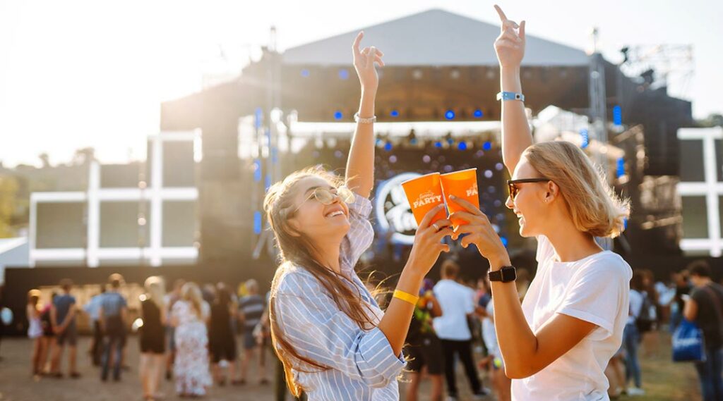 Outdoor Events im Freien