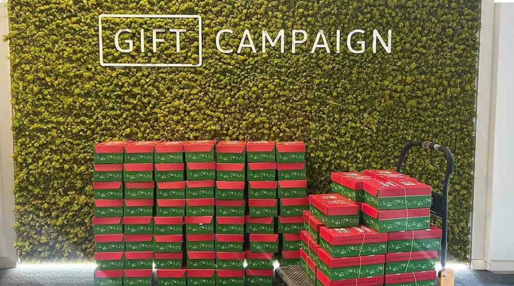 Wohltätigkeitsspende Gift Campaign