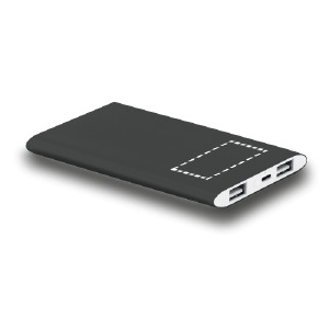Tragbare batterie vorderseite