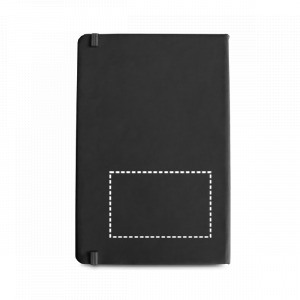 Notizbuch hinten