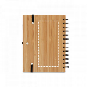 Notizbuch hinten