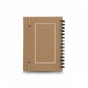 Notizbuch hinten