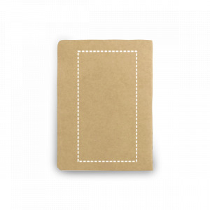 Notizbuch hinten