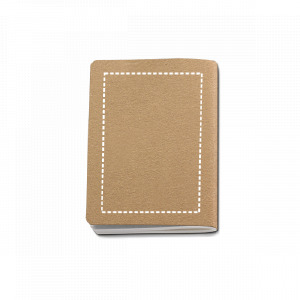 Notizbuch hinten