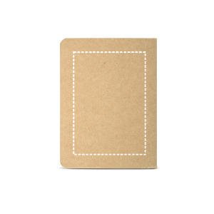 Notizbuch hinten