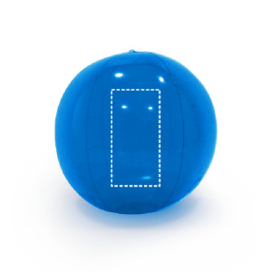 Strandball aus gummi