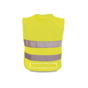 Arbeitsweste vorderseite unten