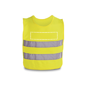 Arbeitsweste vorderseite oben