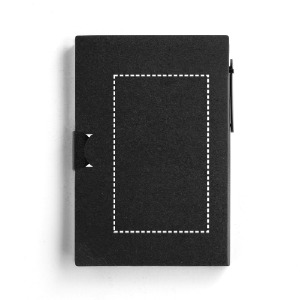 Notizbuch hinten