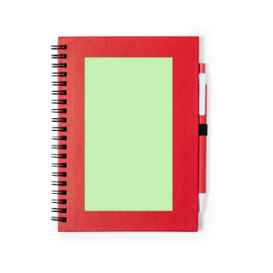 Auf Seite A Notizblock