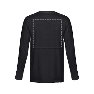 Langärmeliges hemd rücken