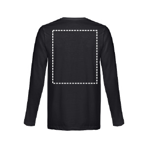 Langärmeliges hemd rücken