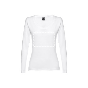 Langärmeliges hemd brust