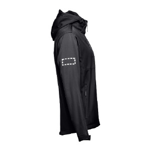 Jacke softshell rückseite
