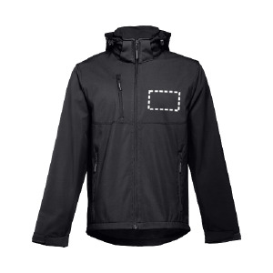 Jacke softshell vorderseite
