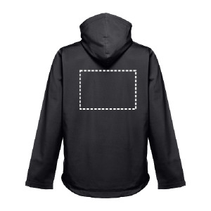 Jacke softshell rückseite