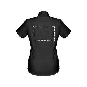 Kurzärmeliges hemd rückseite