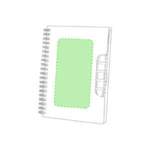 Auf dem Cover zentriert